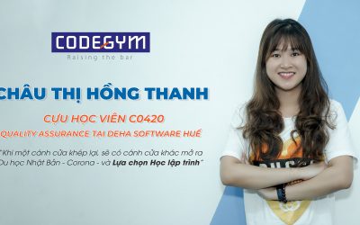 [BLOG CỰU HỌC VIÊN] CHÂU THỊ HỒNG THANH, CỰU HỌC VIÊN LỚP PHP C0420