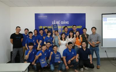 CodeGym Huế chúc mừng 23 tân lập trình viên tại Lễ tốt nghiệp Quý II/2021