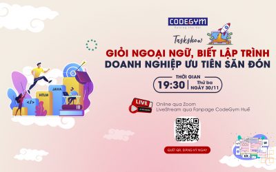 Talkshow: Giỏi ngoại ngữ, biết lập trình – Doanh nghiệp ưu tiên săn đón