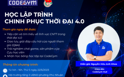 SỰ KIỆN OFFLINE: HỌC LẬP TRÌNH CHINH PHỤC THỜI ĐẠI 4.0 – TẠI PHƯỜNG PHÚ NHUẬN