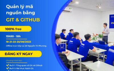 LỚP HỌC MIỄN PHÍ NHẬP MÔN GIT VÀ GITHUB