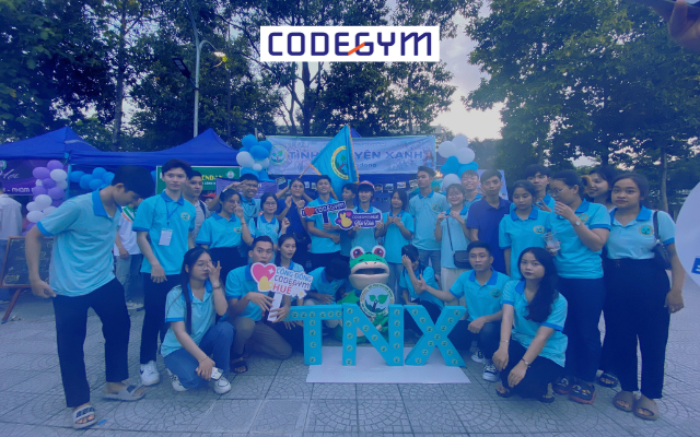 CodeGym x Đội Tình nguyện xanh
